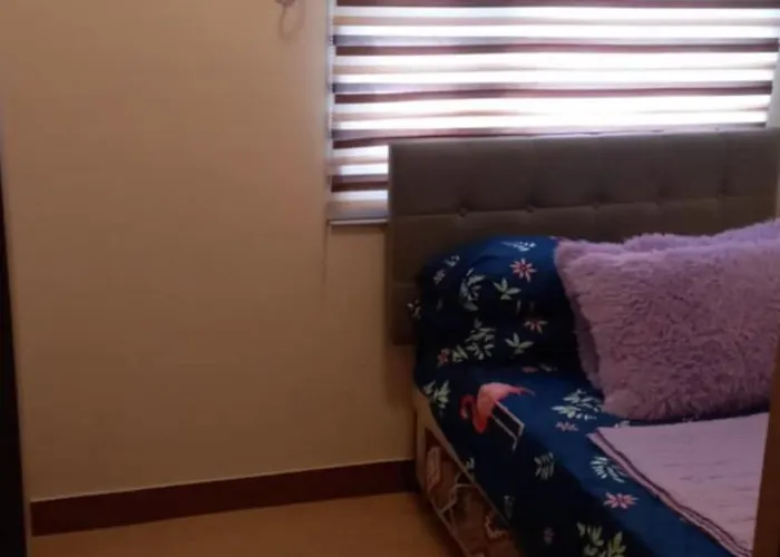 아파트 Trees 1 Bedroom Fully Furnished With Free Wi-fi & Netflix 마닐라